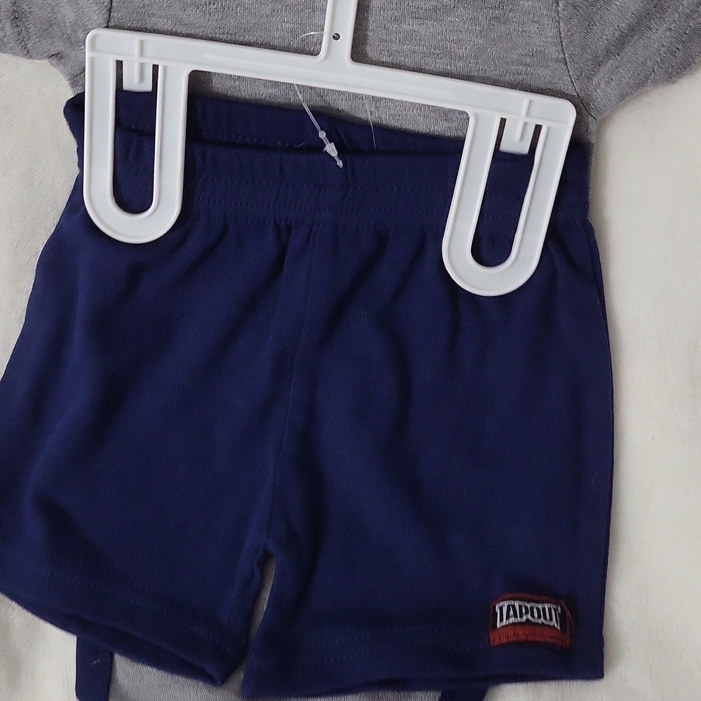 Tapout Gray and Navy Baby Outfit Set - Picture 4 of 4